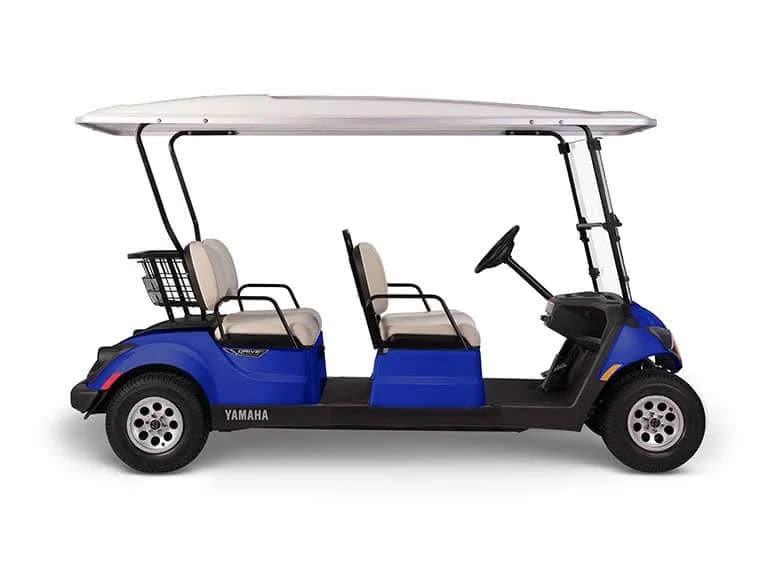 Yamaha YDRE 2+2 adventure sport SVS Concierge 4E battery golf cart